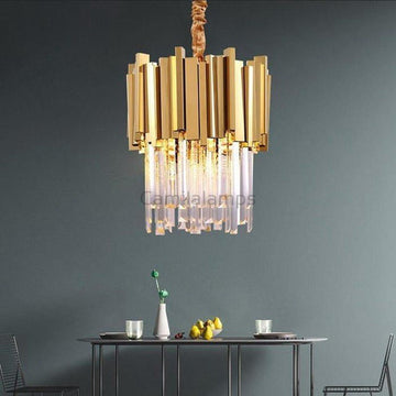 Modern Cream Crystal Pendant Chandelier - Camilalamps - Ca-1PENDaNT-10198