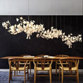 Modern Creative Ginkgo Linear Chandelier - Camilalamps - ILC1025