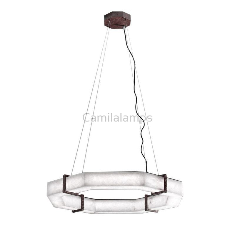 Modern Creative Retro Alabaster Chandelier - Camilalamps - Moder - 1301 - D23.6 - 1
