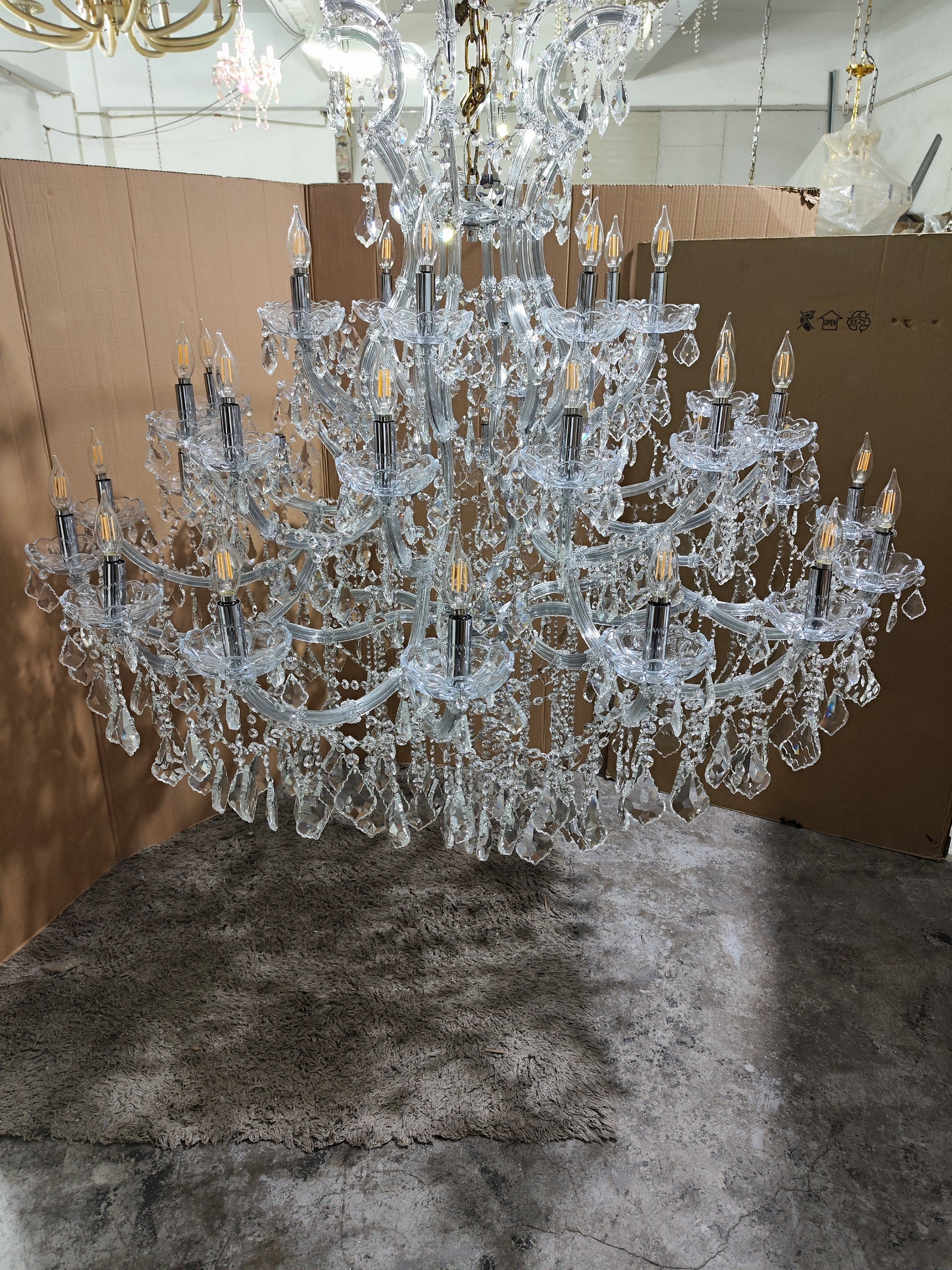 Modern Crystal Chandelier 37 Light - Camilalamps - CA - CH2562401