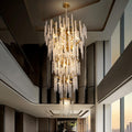 Modern Crystal Chandelier, 47.2