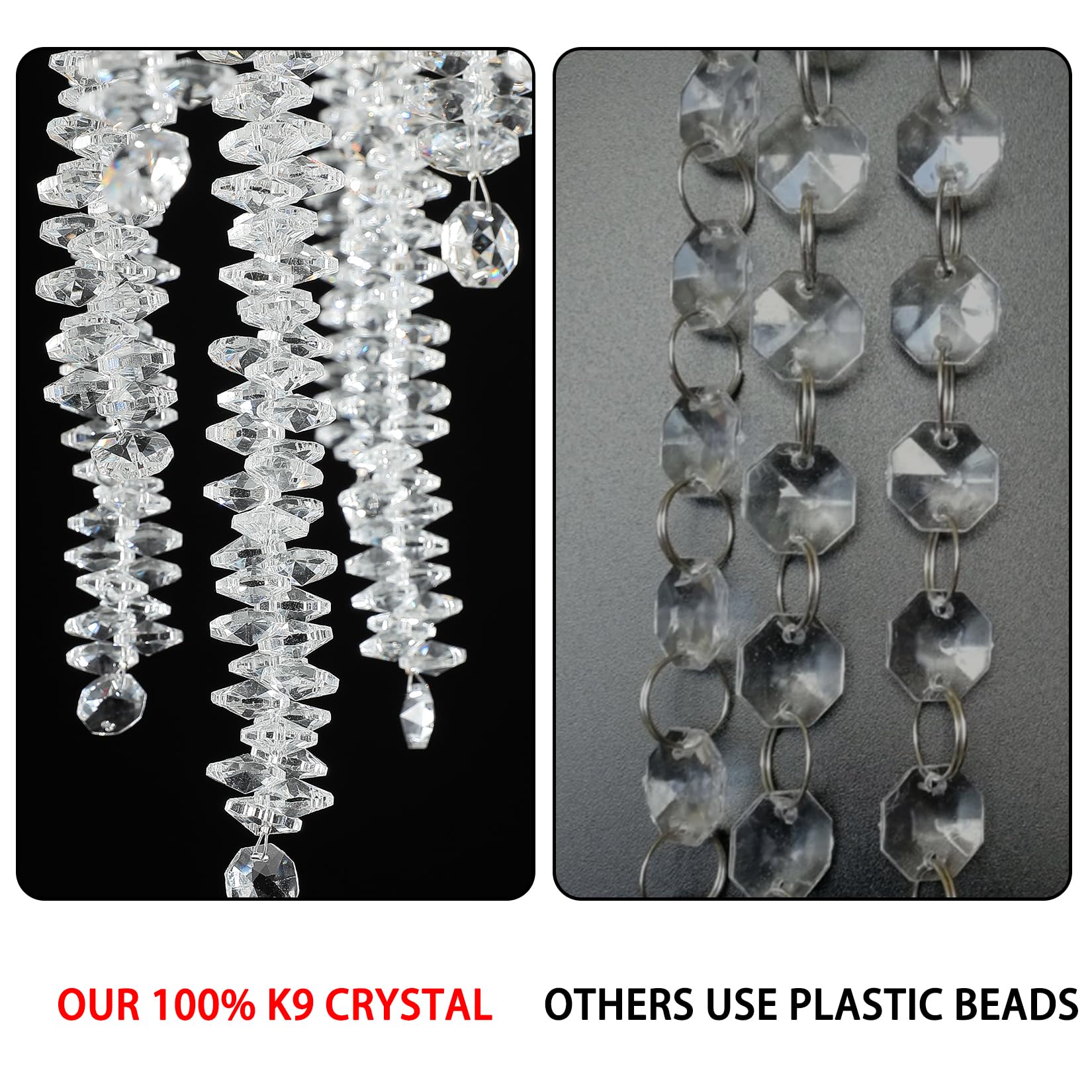 Modern Crystal Chandelier, 47.2" Gold Tree Branch Chandelier for Dining Room, Round Luxury High Ceiling Chandeliers Pendant Light Over Table, Hanging Fixture for Bedroom, Living Room, Kitchen - Camilalamps - B0FBWPQM82