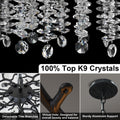 Modern Crystal Chandelier, 47.2
