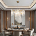 Modern Crystal Chandelier, 47.2