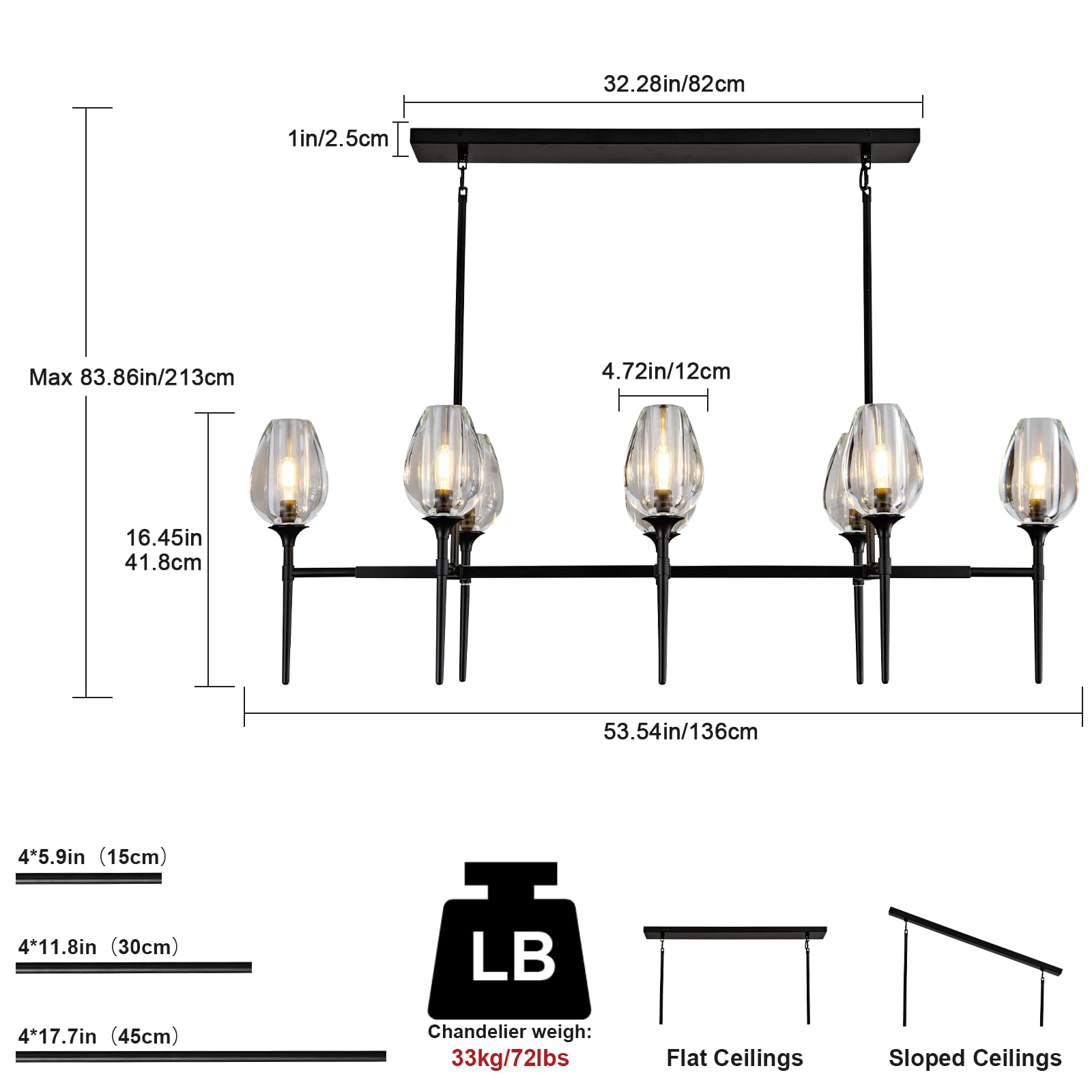 Modern Crystal Chandelier 6 Lights Brass, 42in Gold Round K9 Crystal Chandelier,Pendant Ceiling Light for Dining Living Room Bedroom Entryway, E12 Bulbs Included - Camilalamps - B0DNYPBD7W