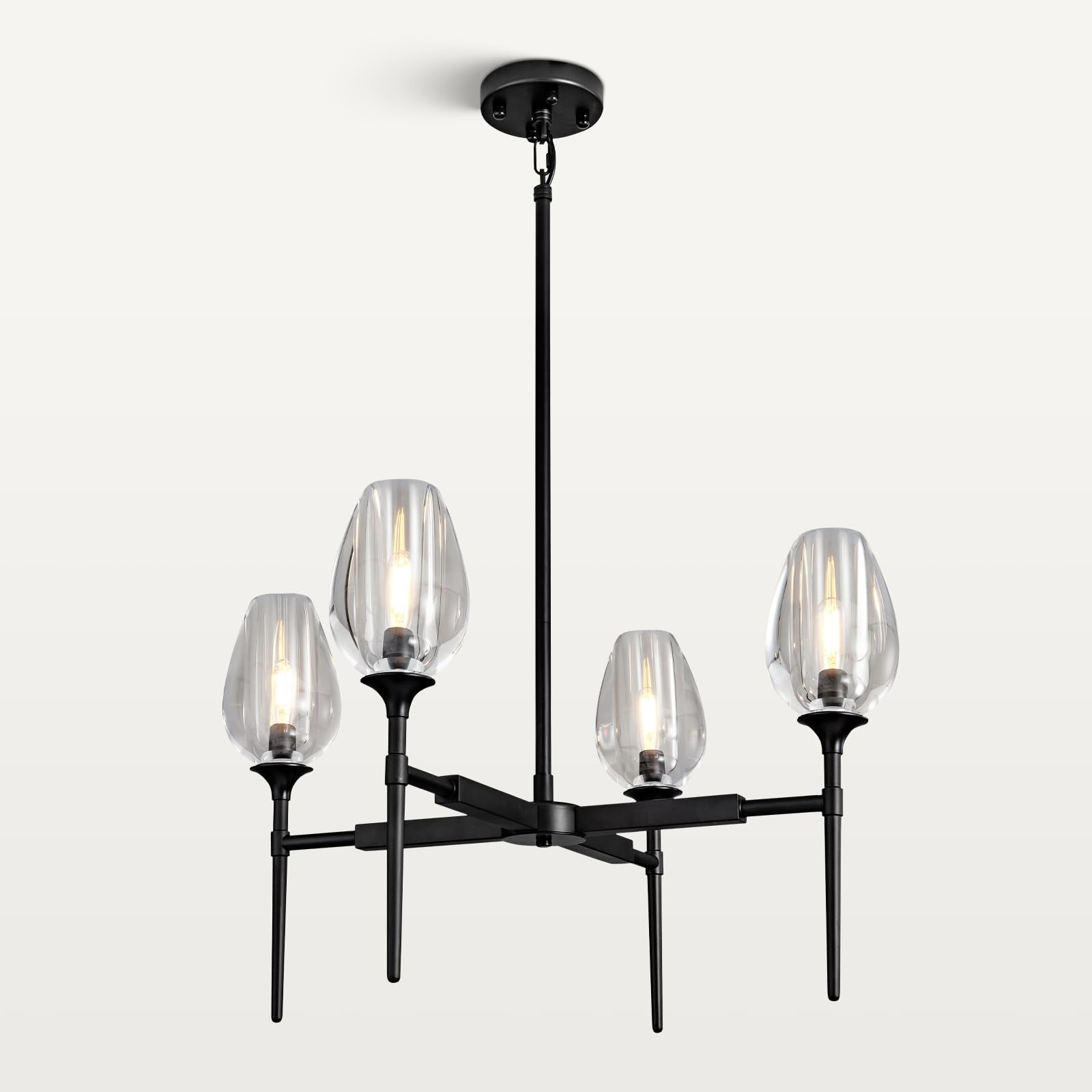 Modern Crystal Chandelier 6 Lights Brass, 42in Gold Round K9 Crystal Chandelier,Pendant Ceiling Light for Dining Living Room Bedroom Entryway, E12 Bulbs Included - Camilalamps - B0DNYPBD7W