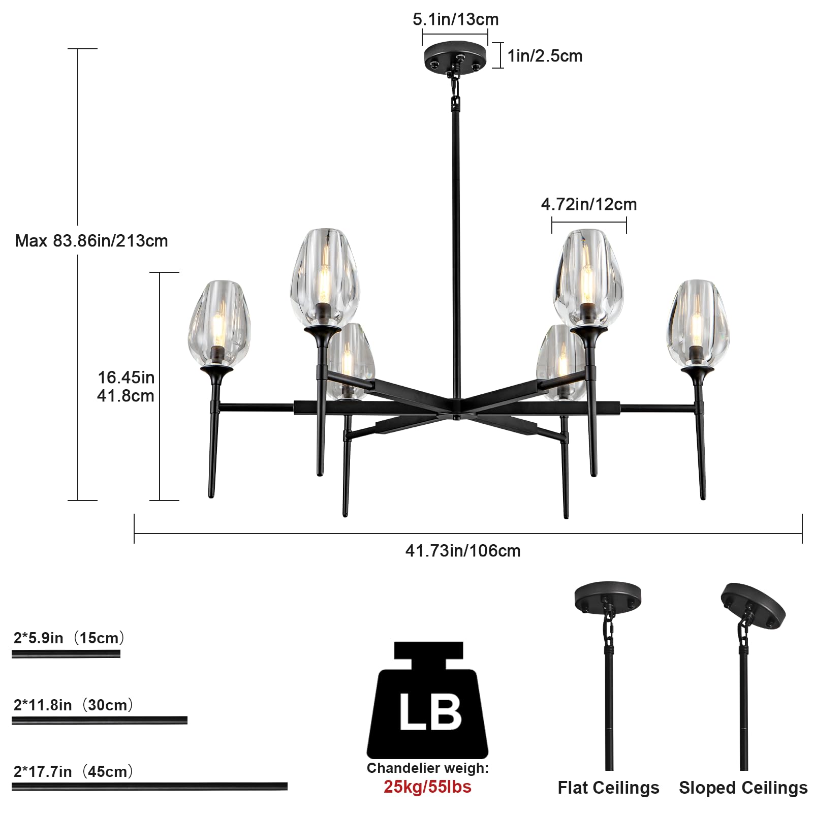 Modern Crystal Chandelier 6 Lights Brass, 42in Gold Round K9 Crystal Chandelier,Pendant Ceiling Light for Dining Living Room Bedroom Entryway, E12 Bulbs Included - Camilalamps - B0DNYPBD7W