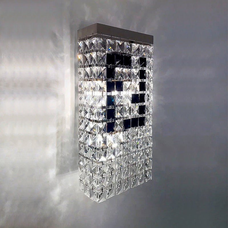 Modern Fendi Crystal Wall Sconce For Bedroom - Camilalamps - CAM - FE - 01