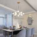 Modern Glass Round Chandelier For Living Room - Camilalamps - Caa-11Z0090