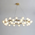 Modern Glass Round Chandelier For Living Room - Camilalamps - CAA - 1Z0126