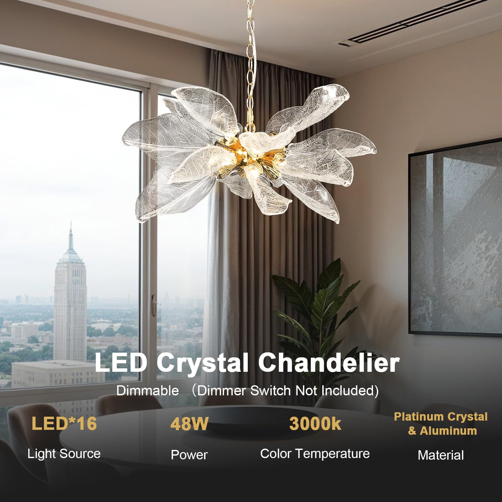 Modern Gold Staircase Chandelier, H78 Large Chandelier for High Ceilings,20 - Lights Staircase Pendant Light W/LED Double Light Source,Platinum Leaf Long Hanging Light for Foyer Entryway - Gold - Camilalamps - B0DWK929Q1