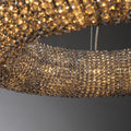 Modern Halo Round Chandelier - Camilalamps - CAM1593