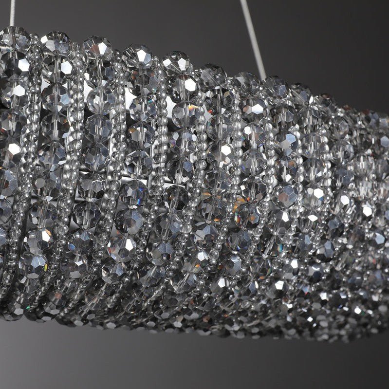 Modern Halo Round Chandelier - Camilalamps - CAM1593