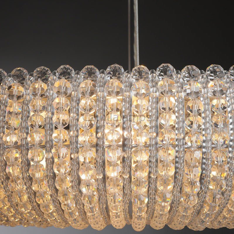 Modern Halo Round Chandelier - Camilalamps - CAM1593