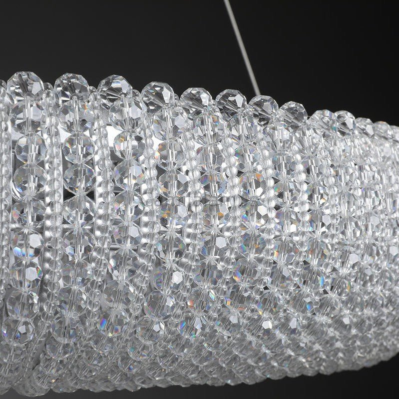 Modern Halo Round Chandelier - Camilalamps - CAM1593