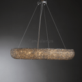 Modern Halo Round Chandelier - Camilalamps - CAM1592