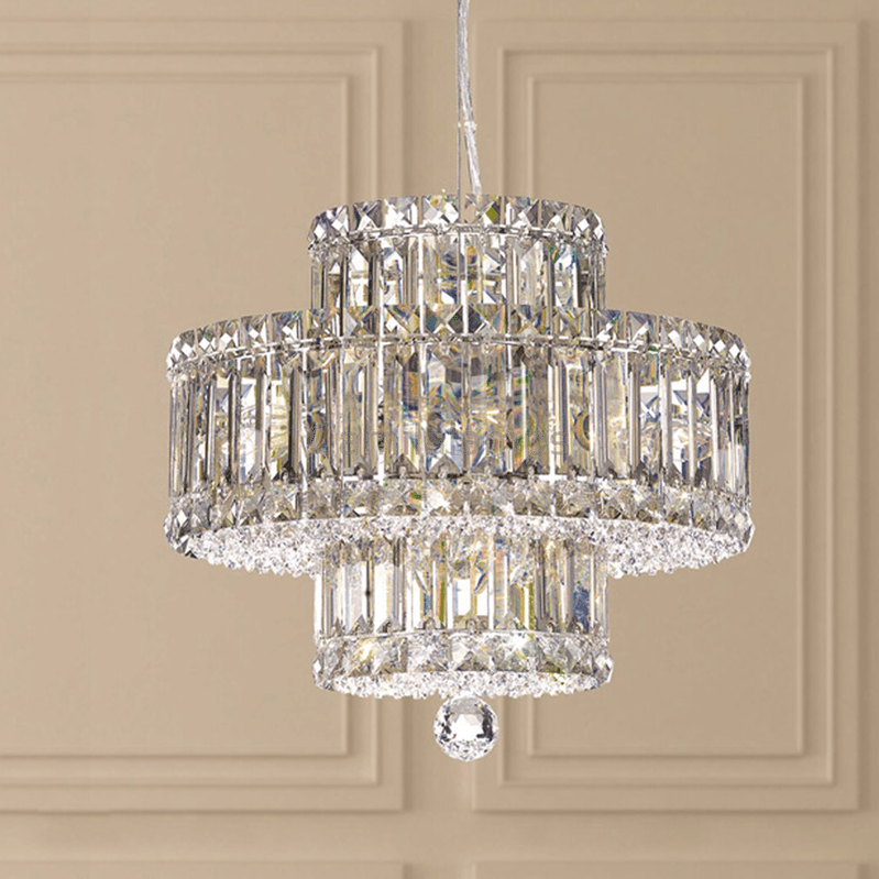 Modern Luxury Layered Crystal Chandelier - Camilalamps - ILM0669