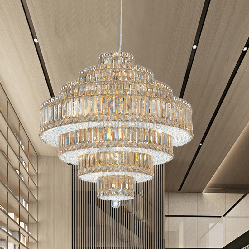 Modern Luxury Multi - layer Crystal Chandelier - Camilalamps - ILM0671