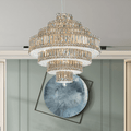 Modern Luxury Multi - layer Crystal Chandelier - Camilalamps - ILC0671