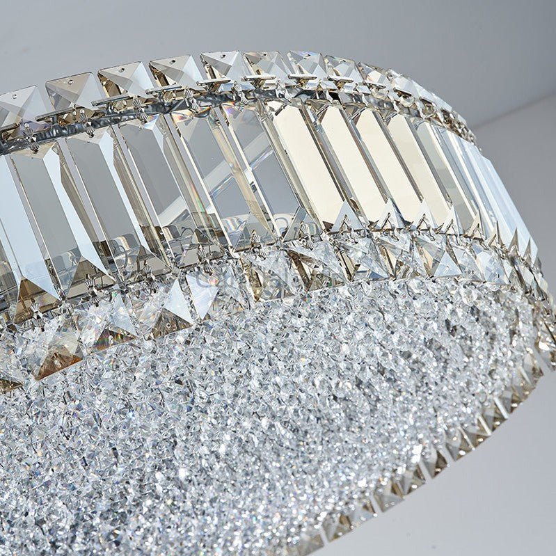 Modern Luxury Round Shape Crystal Chandelier - Camilalamps - CAM1688