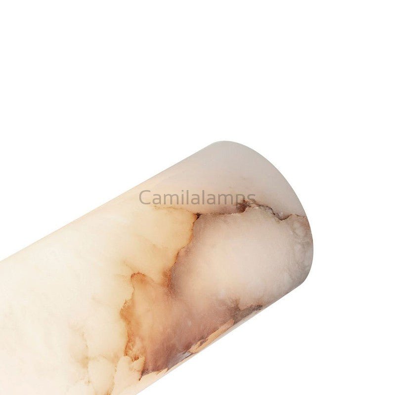 Modern Mina Alabaster Wall Sconce - Camilalamps - CA - Min - 501