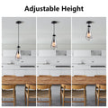 Modern Nickel Pendant Light, Raindrop Hanging Light Fixtures for Kitchen Island, Indoor Crystal Ceiling Light Fixtures with Clear Solid Crystal Raindrop for Living Room Hallway - Camilalamps - B0B1WPKLPX