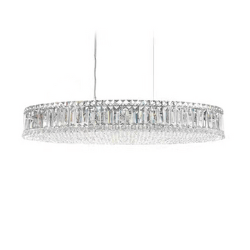 Modern Oval Crystal Chandelier - Camilalamps - ILM0677
