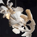 Modern Porcelain Ginkgo Branch Chandelier - Camilalamps - ILC1494