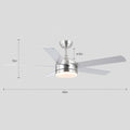 Modern Recessed Ceiling Fan Light - Camilalamps - CA - 8228 - 46CN - DD