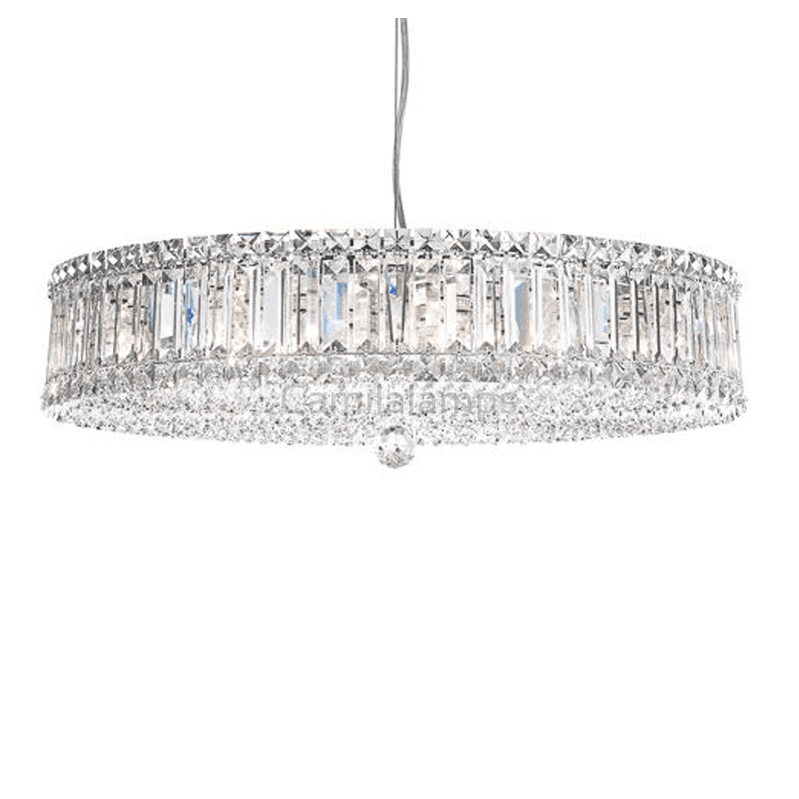 Modern Round Crystal Chandelier - Camilalamps - ILC0675