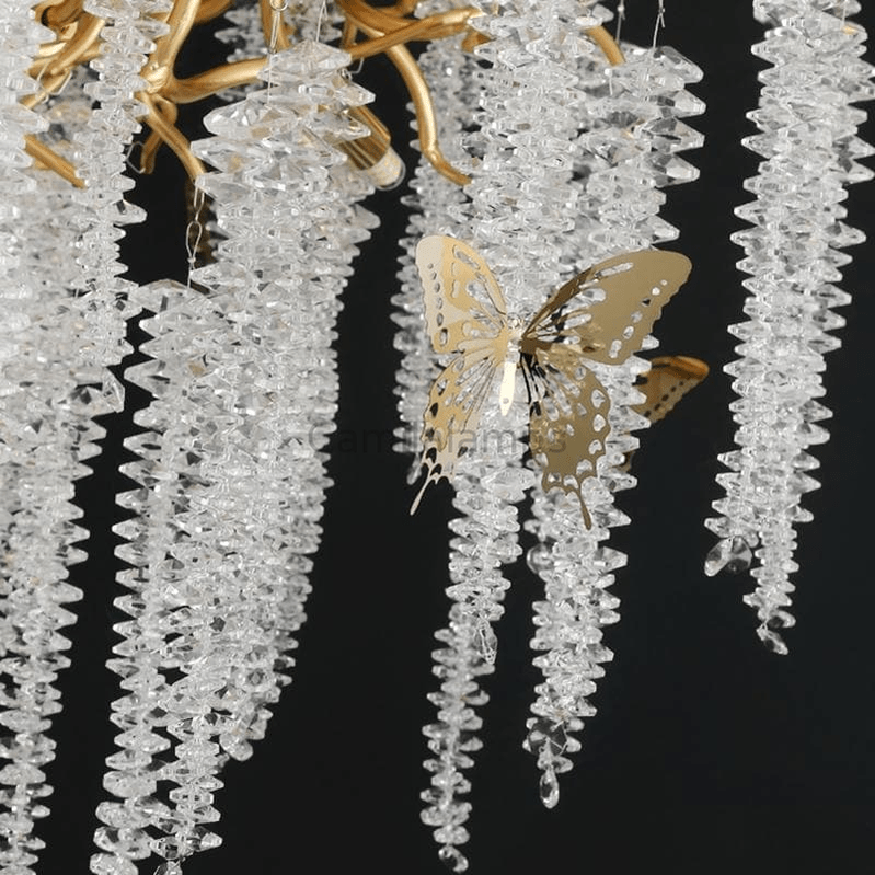 Modern Snowflake Crystal Branch Chandelier - Camilalamps - Ca-1ILC1263