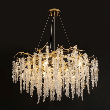 Modern Snowflake Crystal Branch Chandelier - Camilalamps - Ca-1ILC1263