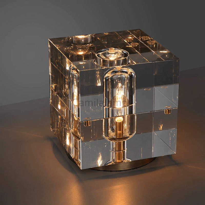 Modern Square Crystal Table Lamp - Camilalamps - ILM1129