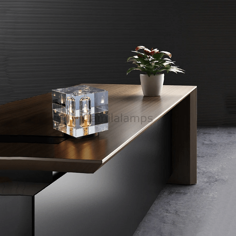 Modern Square Crystal Table Lamp - Camilalamps - ILM1129