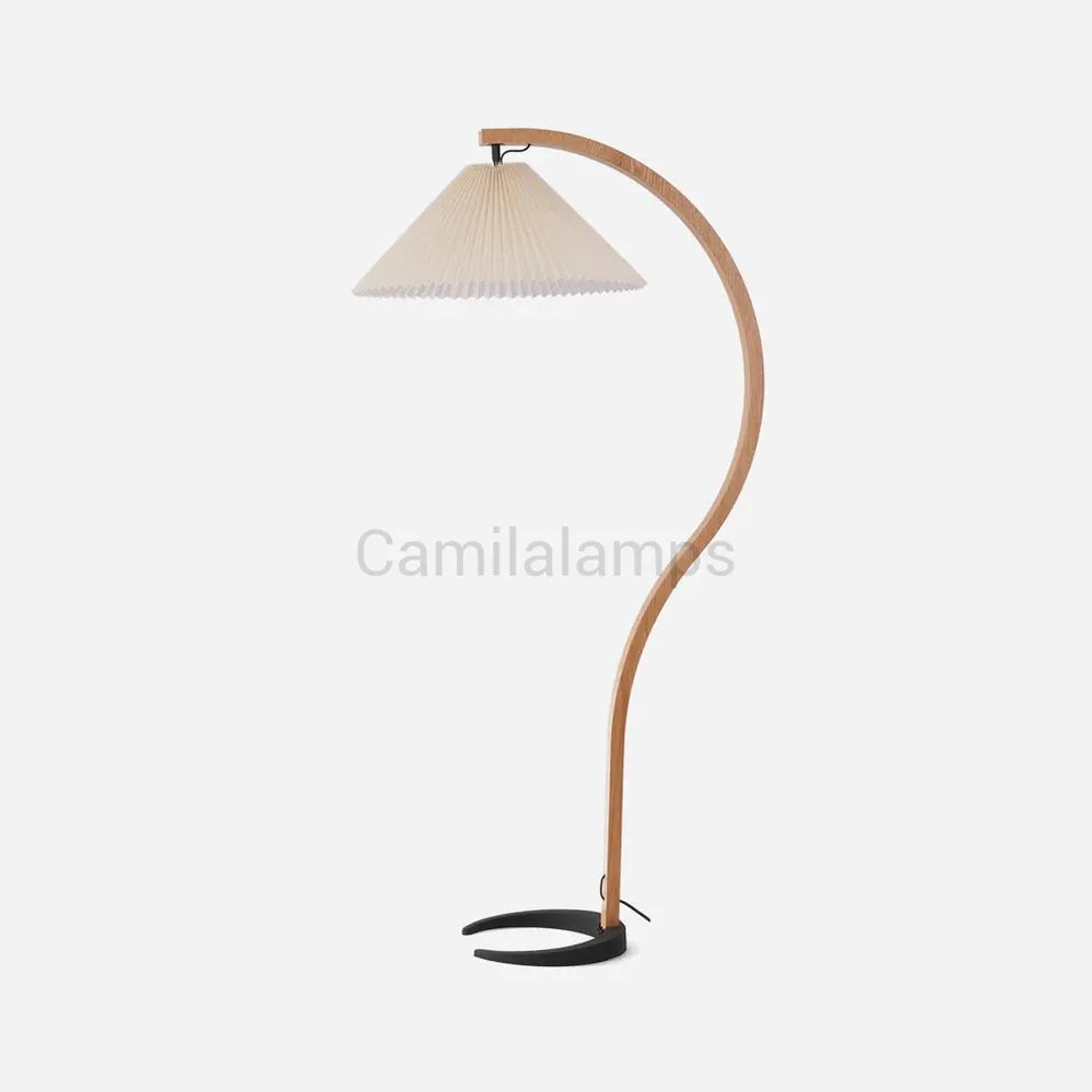 Modern Wooden Floor Lamp - Camilalamps - CA-MWFL003
