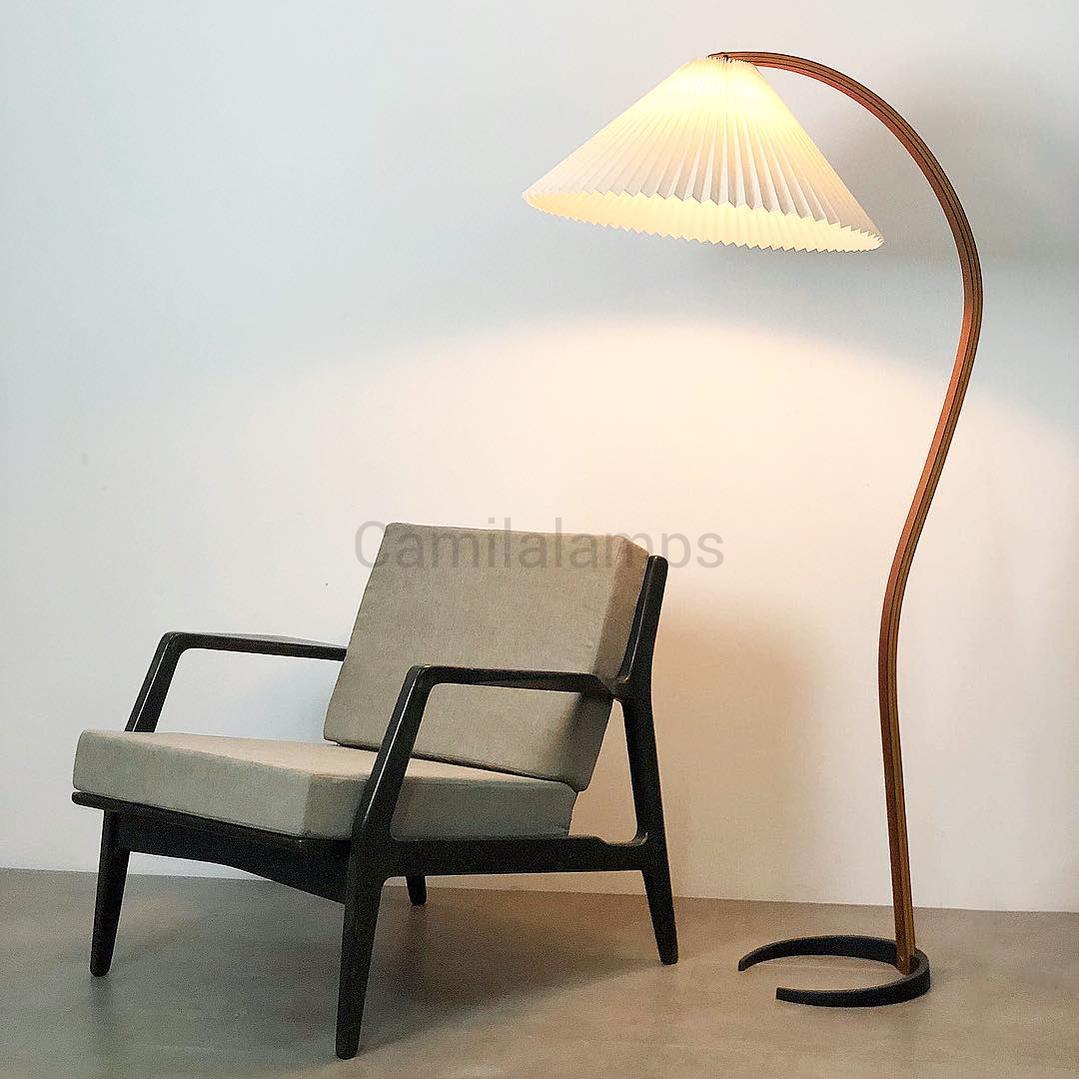 Modern Wooden Floor Lamp - Camilalamps - CA-MWFL003