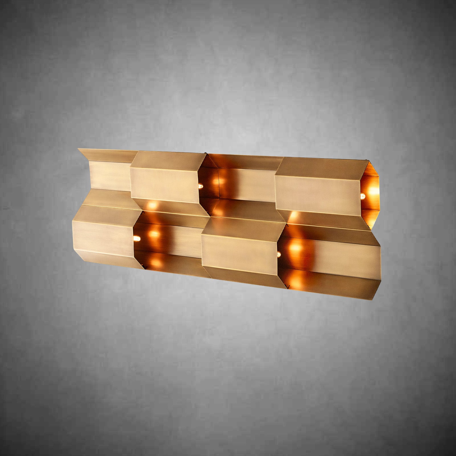 Modernist Metal Grid Sconce - Camilalamps - CAARHWS - 2561345