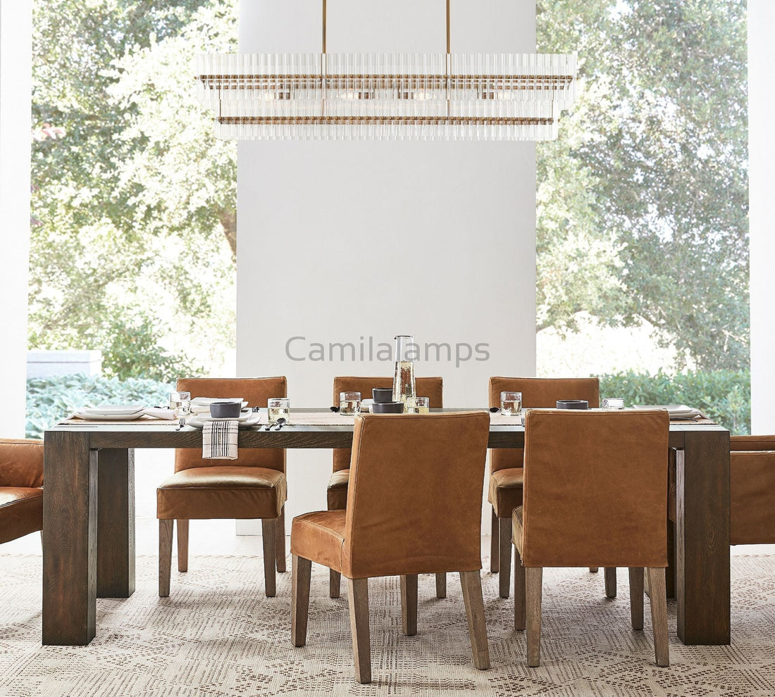 Molly Crystal Linear Chandelier - Camilalamps - COL-11