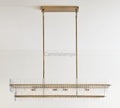 Molly Crystal Linear Chandelier - Camilalamps - MOL - 1
