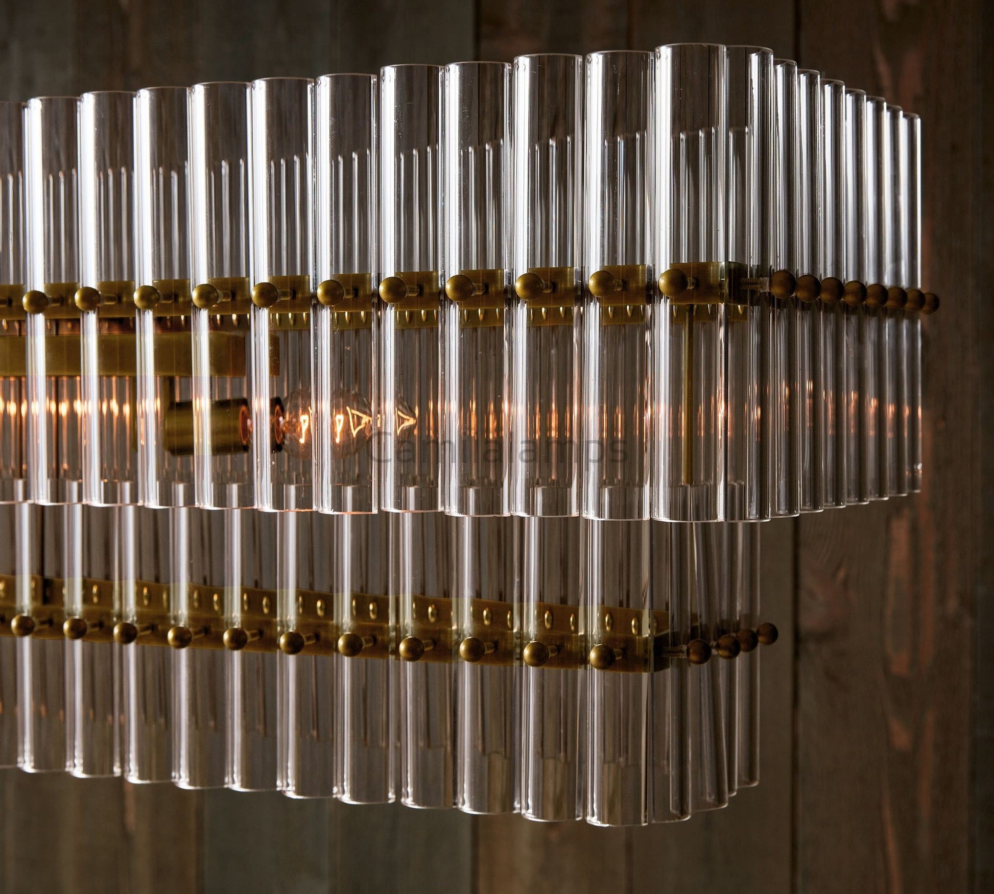 Molly Crystal Linear Chandelier - Camilalamps - MOL - 1