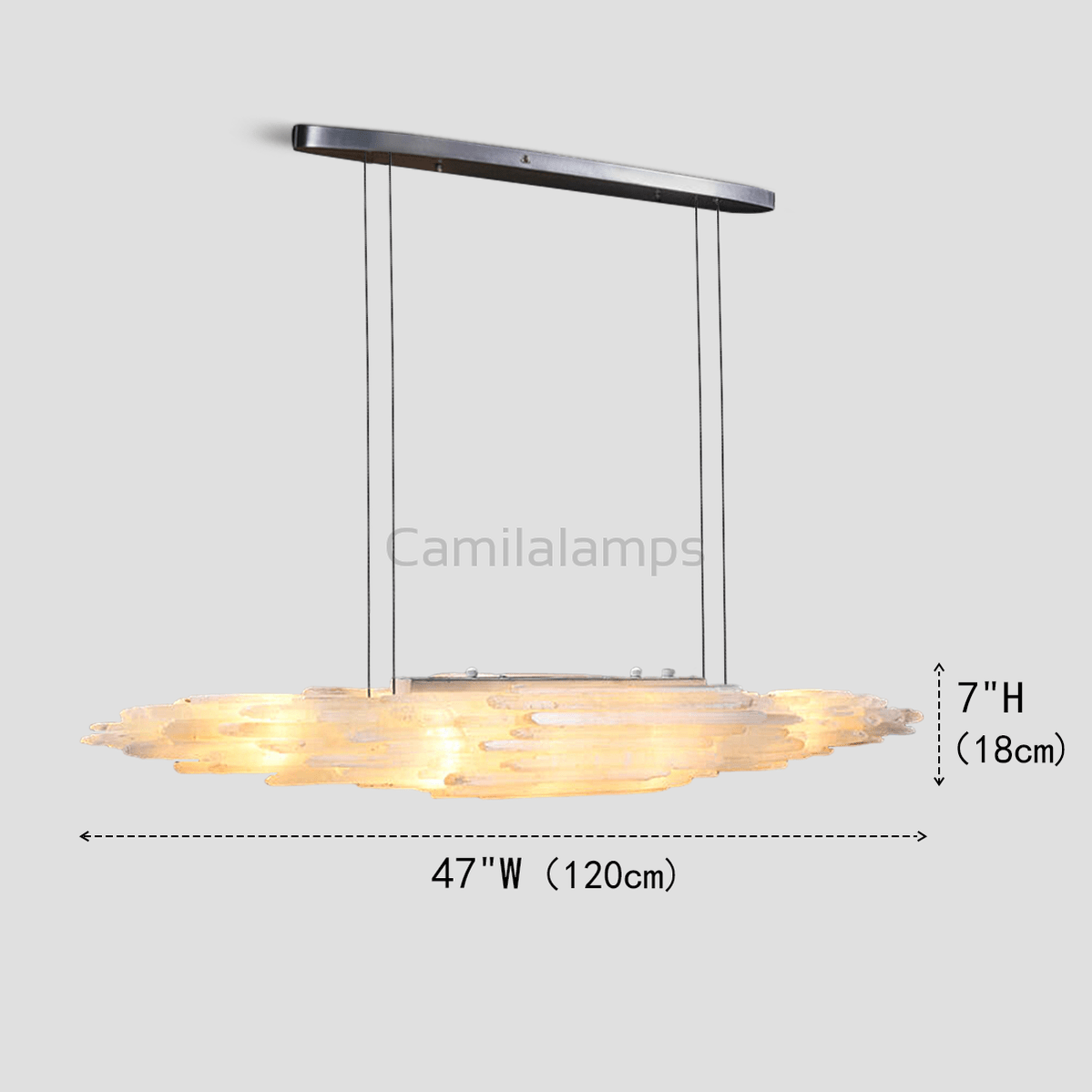 Monnet Long Chandelier - Camilalamps - Ca-1LI2024-1C5772