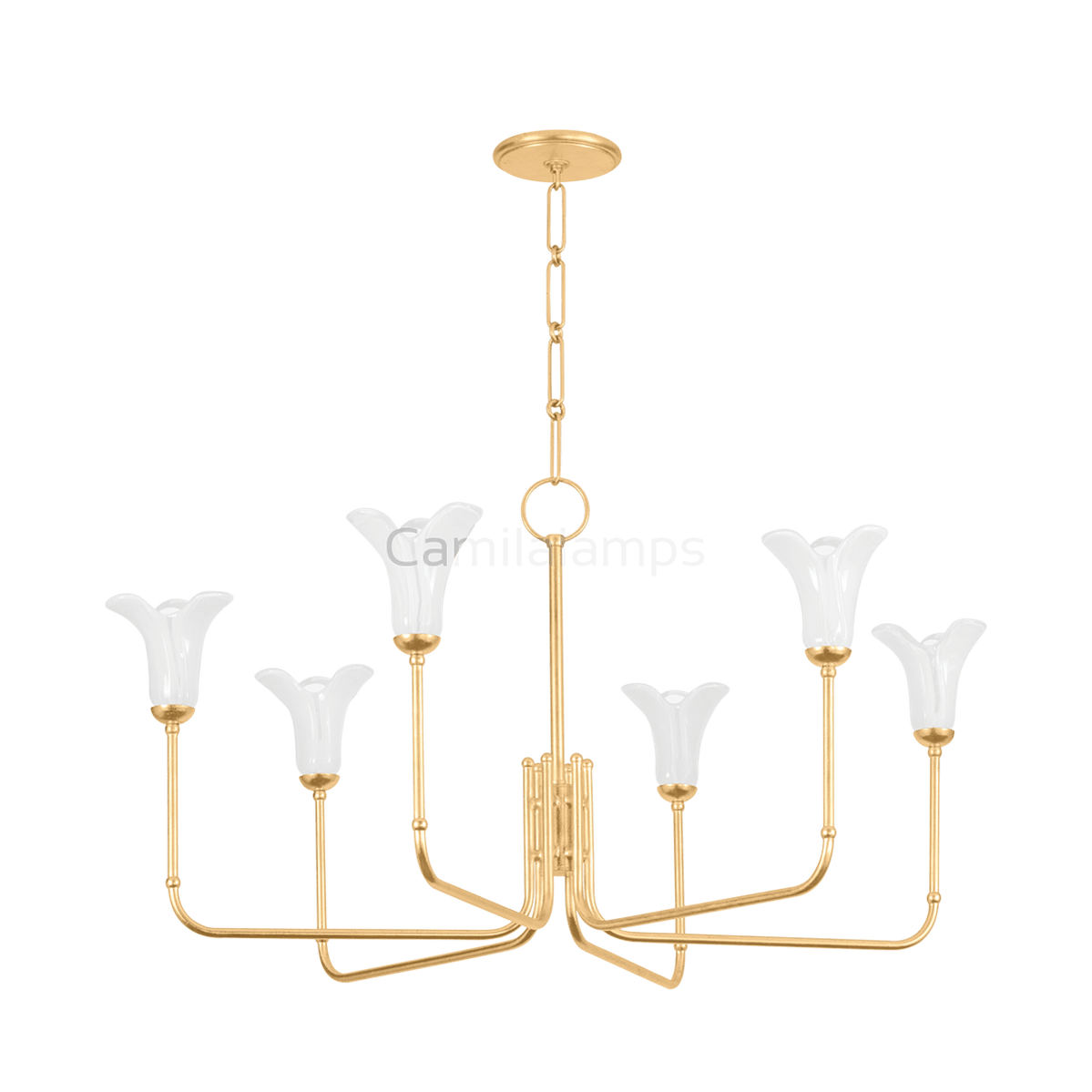 Montclair Clear Functional Design Chandelier - Camilalamps - 3345 - VGL