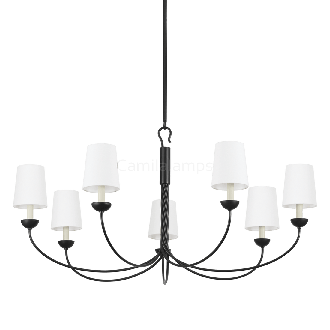 Montpelier Clear Functional Design Chandelier - Camilalamps - 5305-1aI