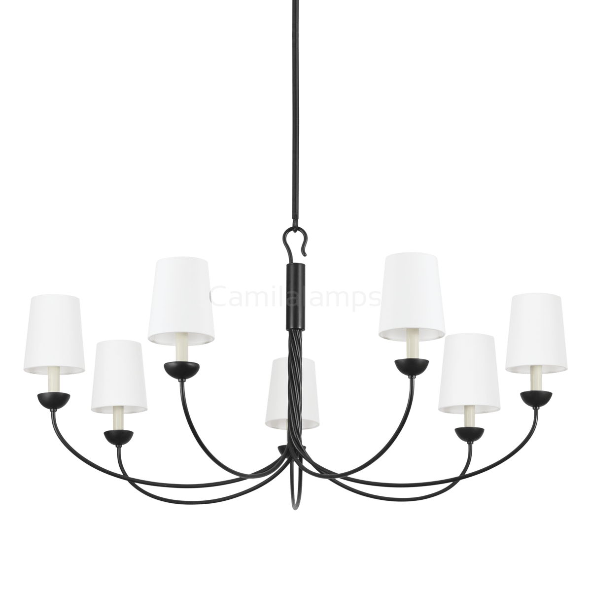 Montpelier Clear Functional Design Chandelier - Camilalamps - 5307-1aI