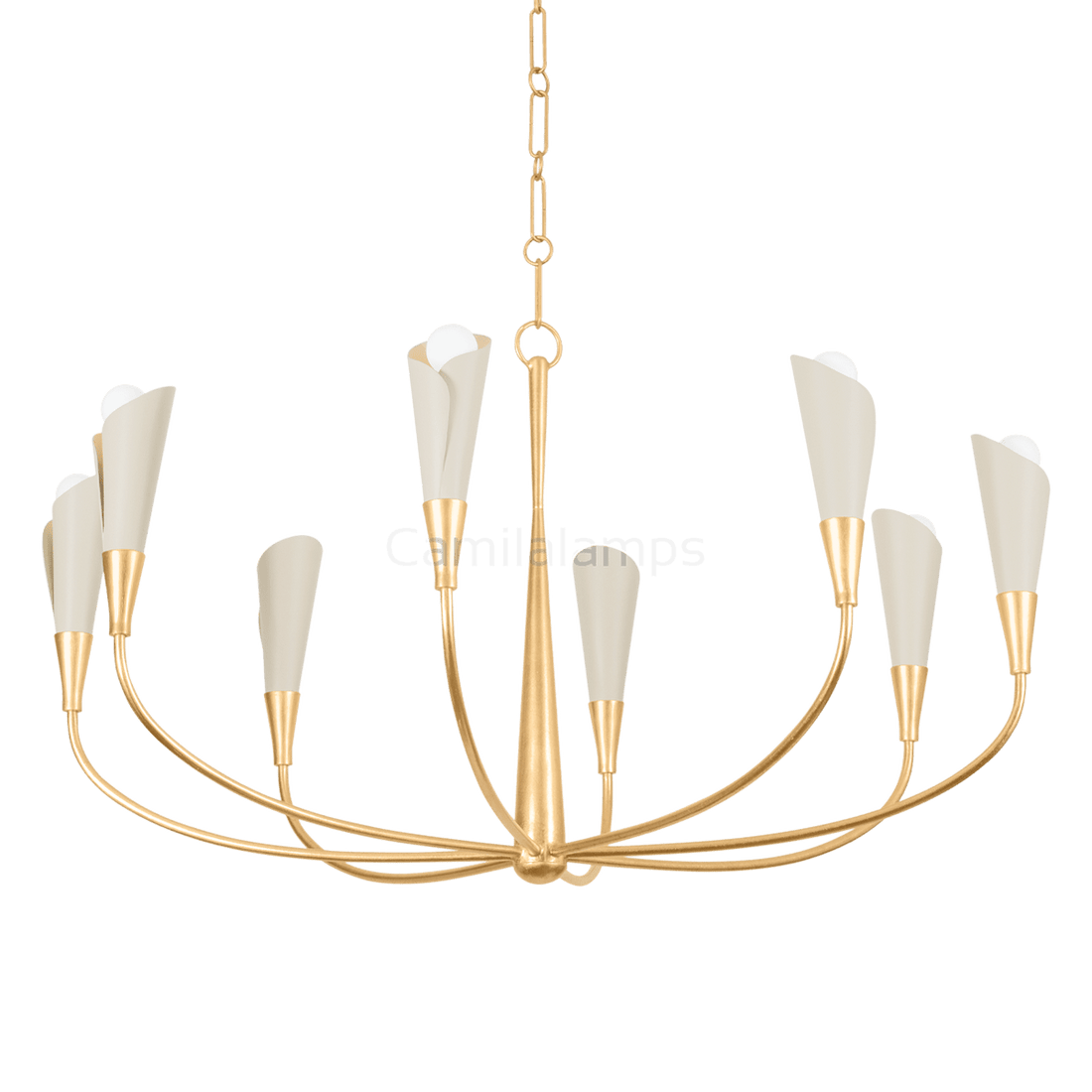 Montrose Clear Functional Design Chandelier - Camilalamps - 3155-1VGL/SSD