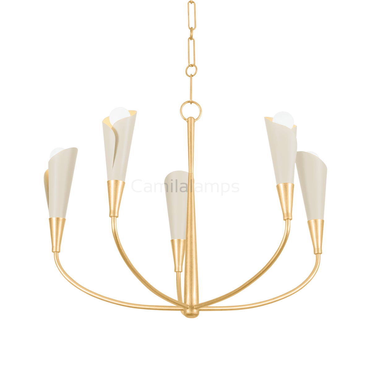 Montrose Clear Functional Design Chandelier - Camilalamps - 3155-1VGL/SSD