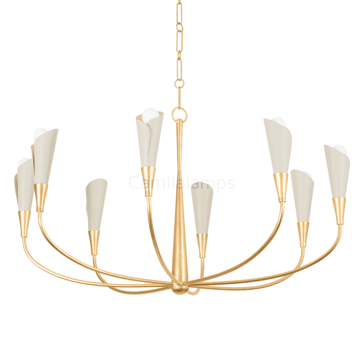 Montrose Clear Functional Design Chandelier - Camilalamps - 3158-1VGL/SSD