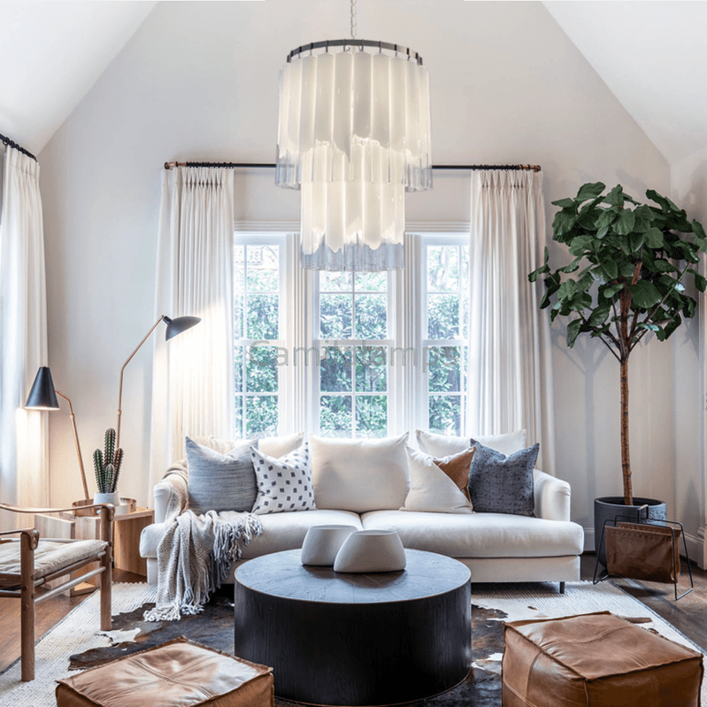 Morna 2 - Tier Round Chandelier 23.8"W - Camilalamps - CA - AR2023 - R044sas