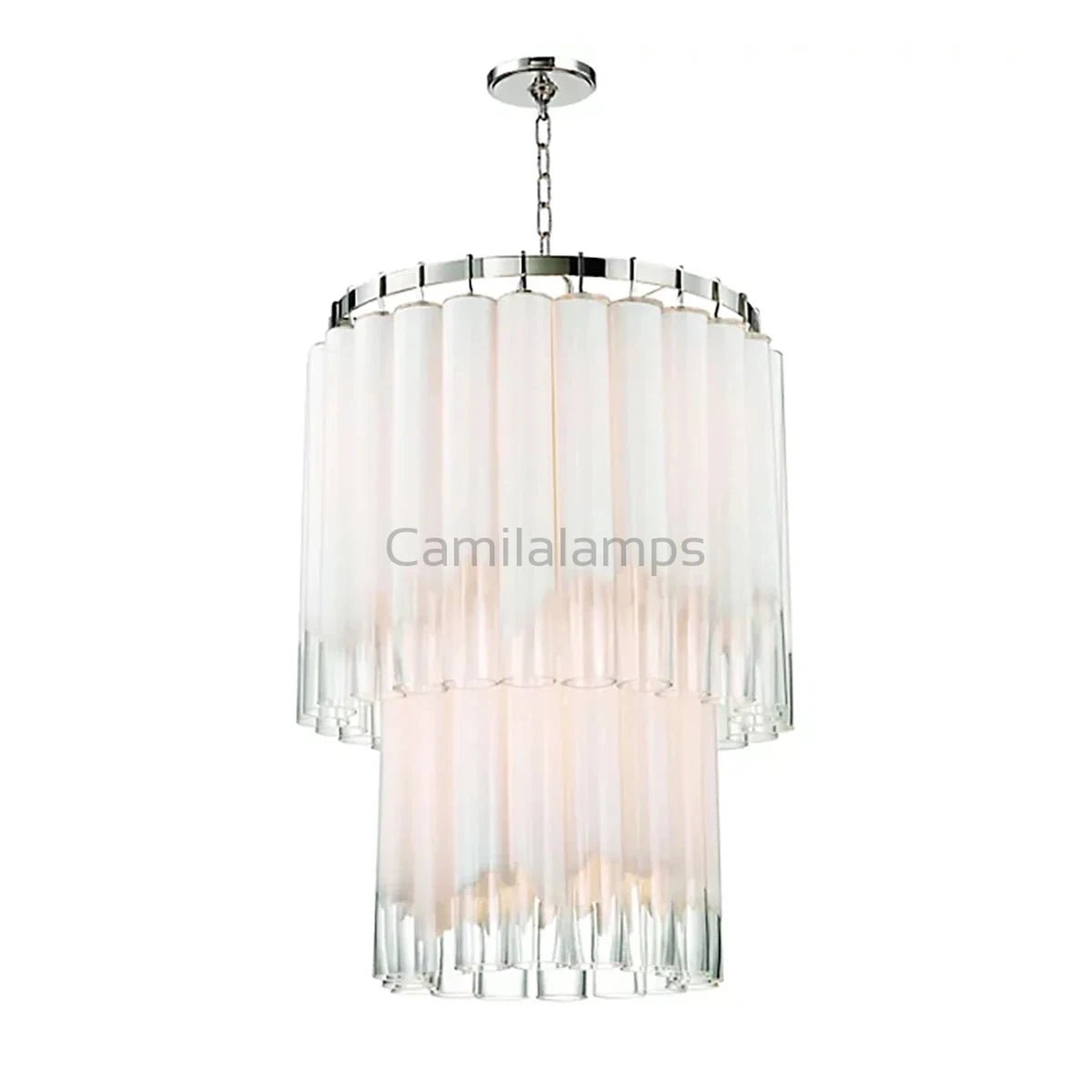 Morna 2 - Tier Round Chandelier 23.8"W - Camilalamps - CA - AR2023 - R044sas