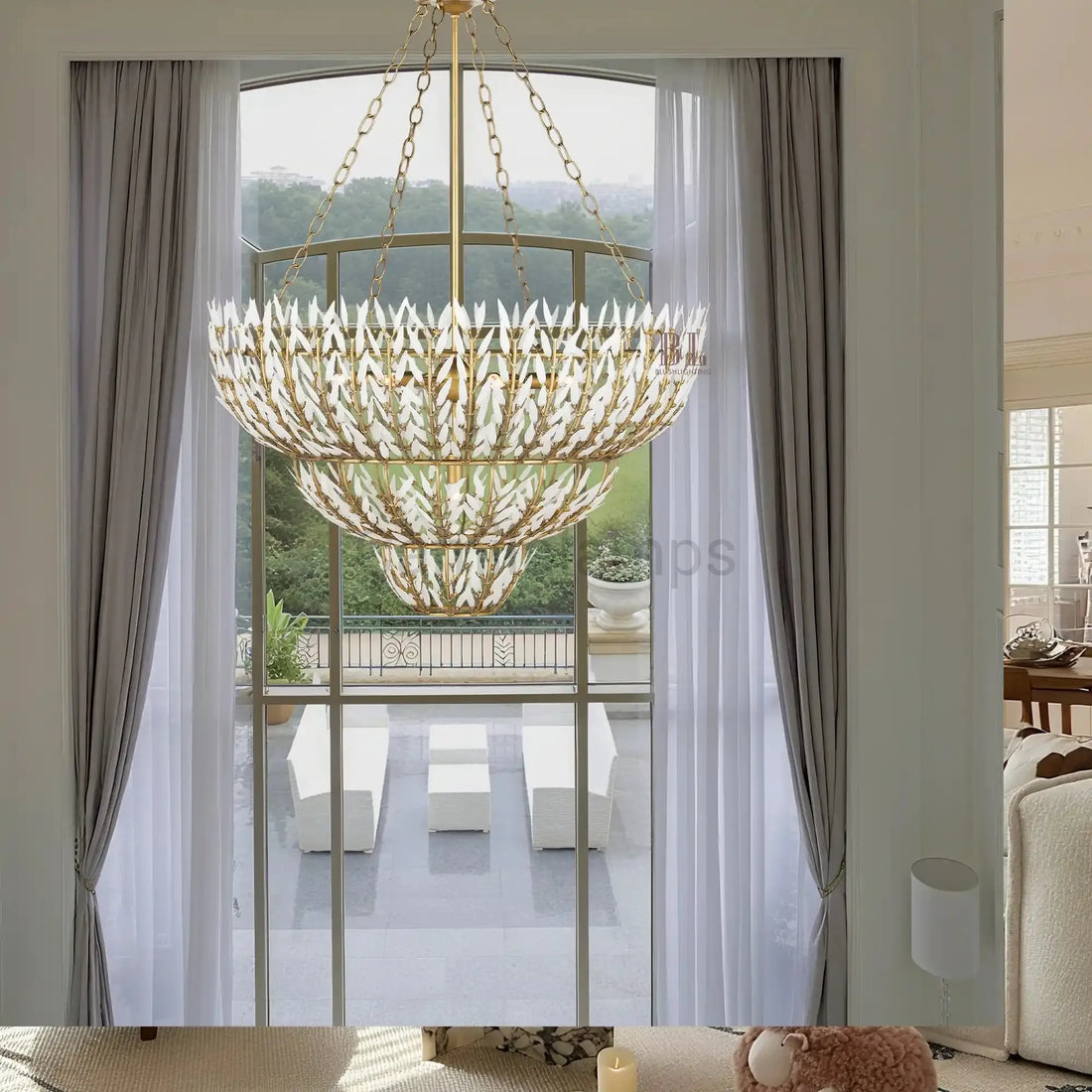 Morrigan Round Chandelier - Camilalamps - CA-MOR-Round-1
